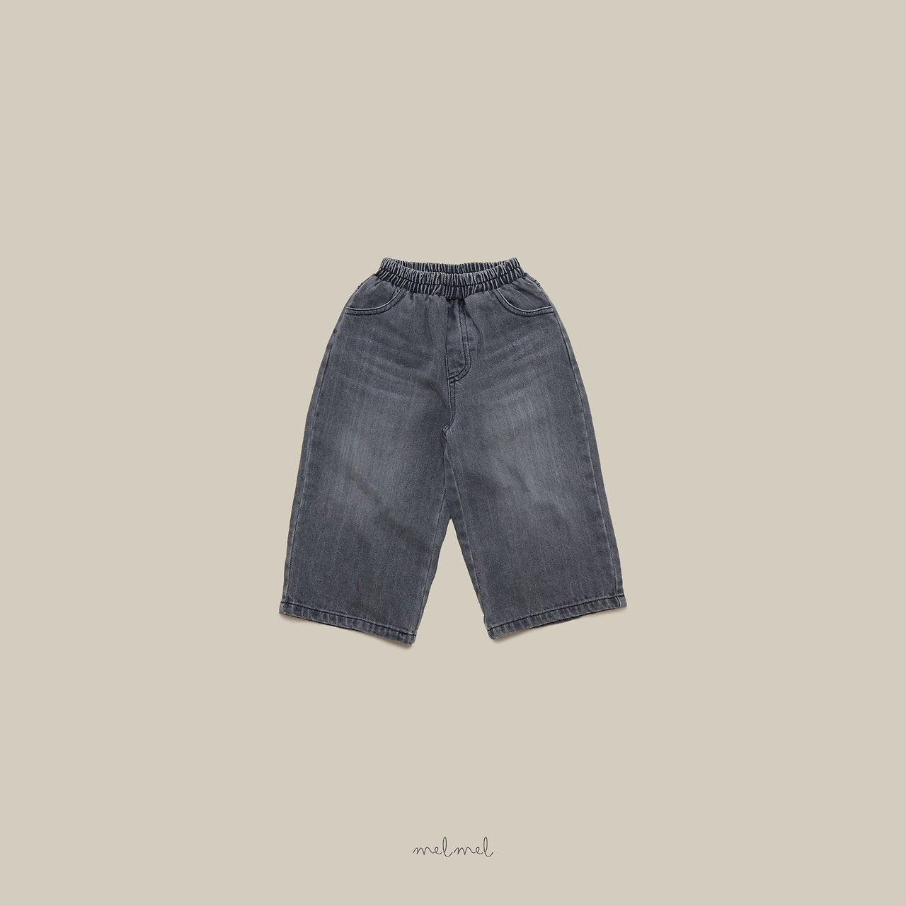 ［melmel］Denim Pants
