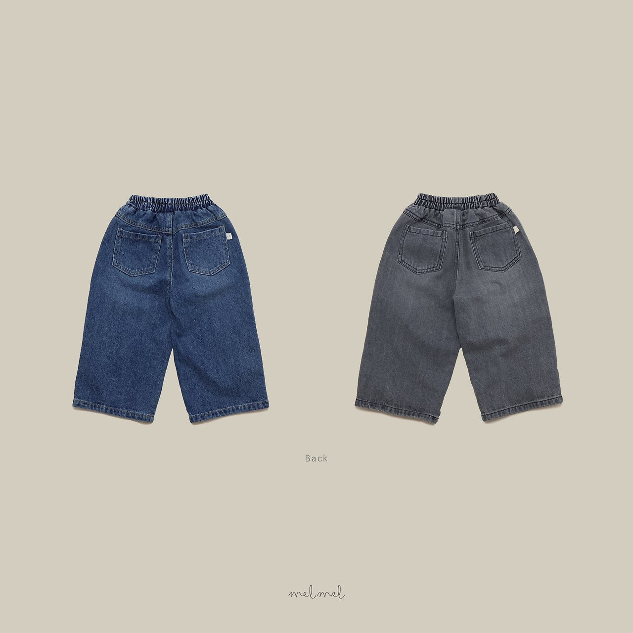 ［melmel］Denim Pants