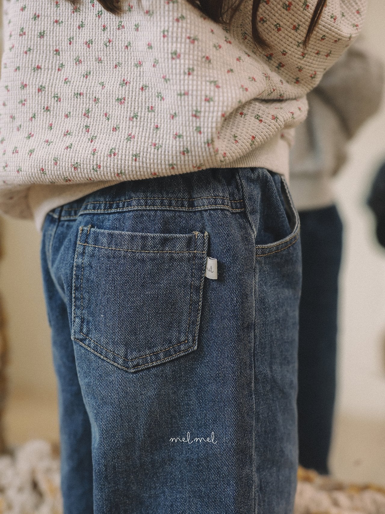 ［melmel］Denim Pants