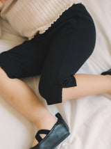 ［melmel］Capri Rib Pants