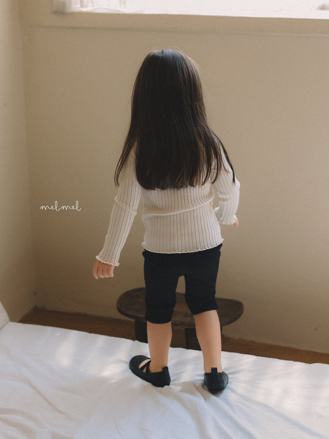 ［melmel］Capri Rib Pants