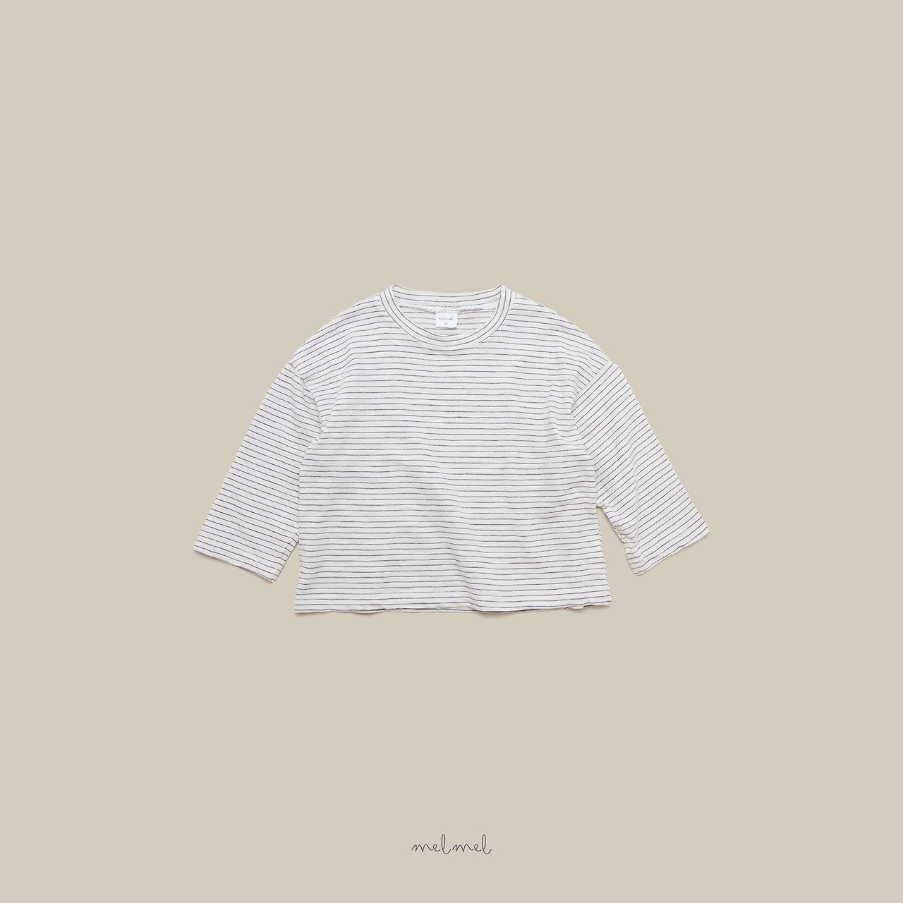 ［melmel］Stripe Tee