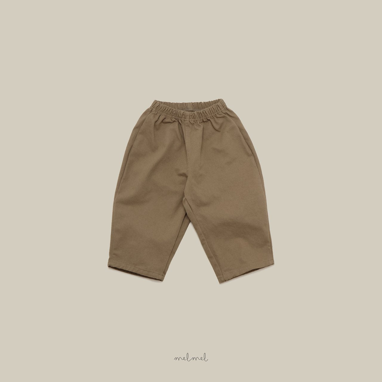 ［melmel］Cotton Baggy Pants
