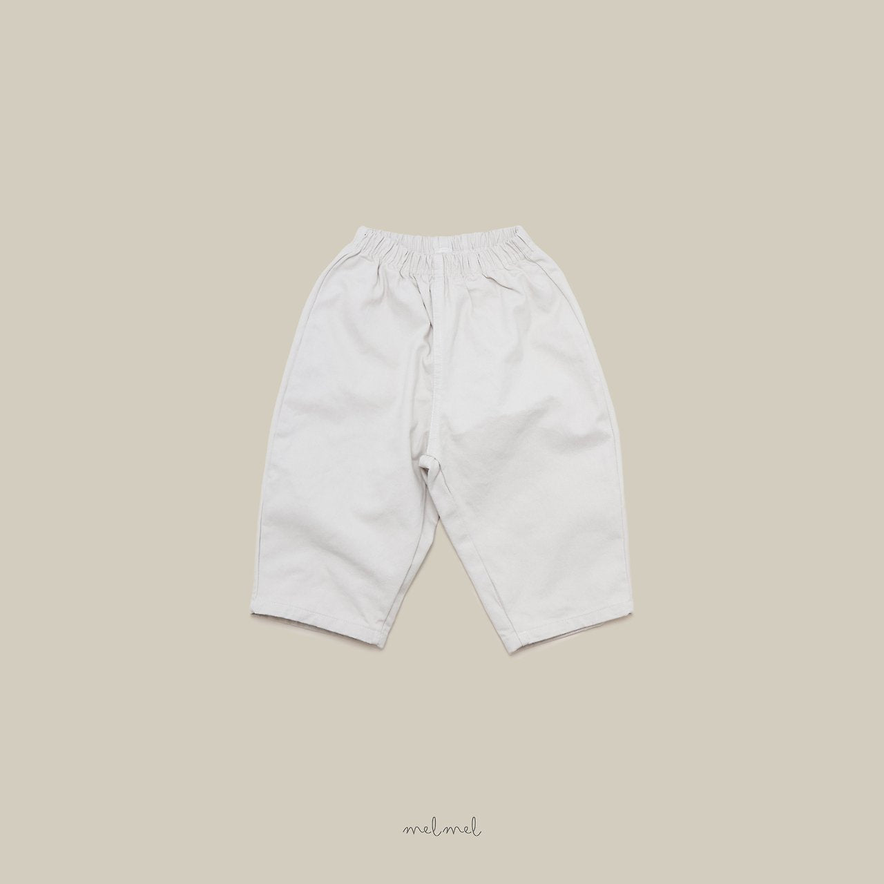 ［melmel］Cotton Baggy Pants