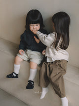 ［melmel］Cotton Baggy Pants