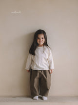 ［melmel］Cotton Baggy Pants
