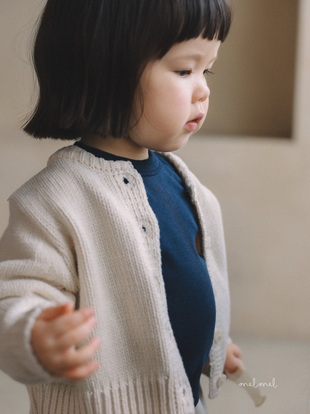［melmel］Hacci cardigan