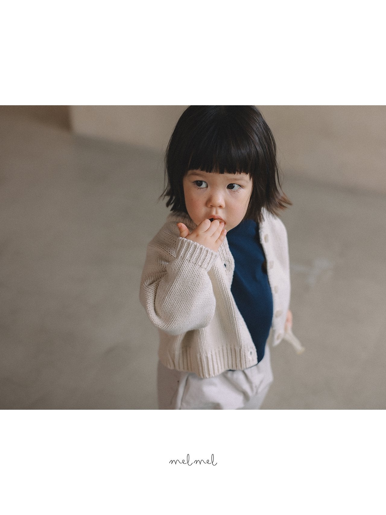 ［melmel］Hacci cardigan