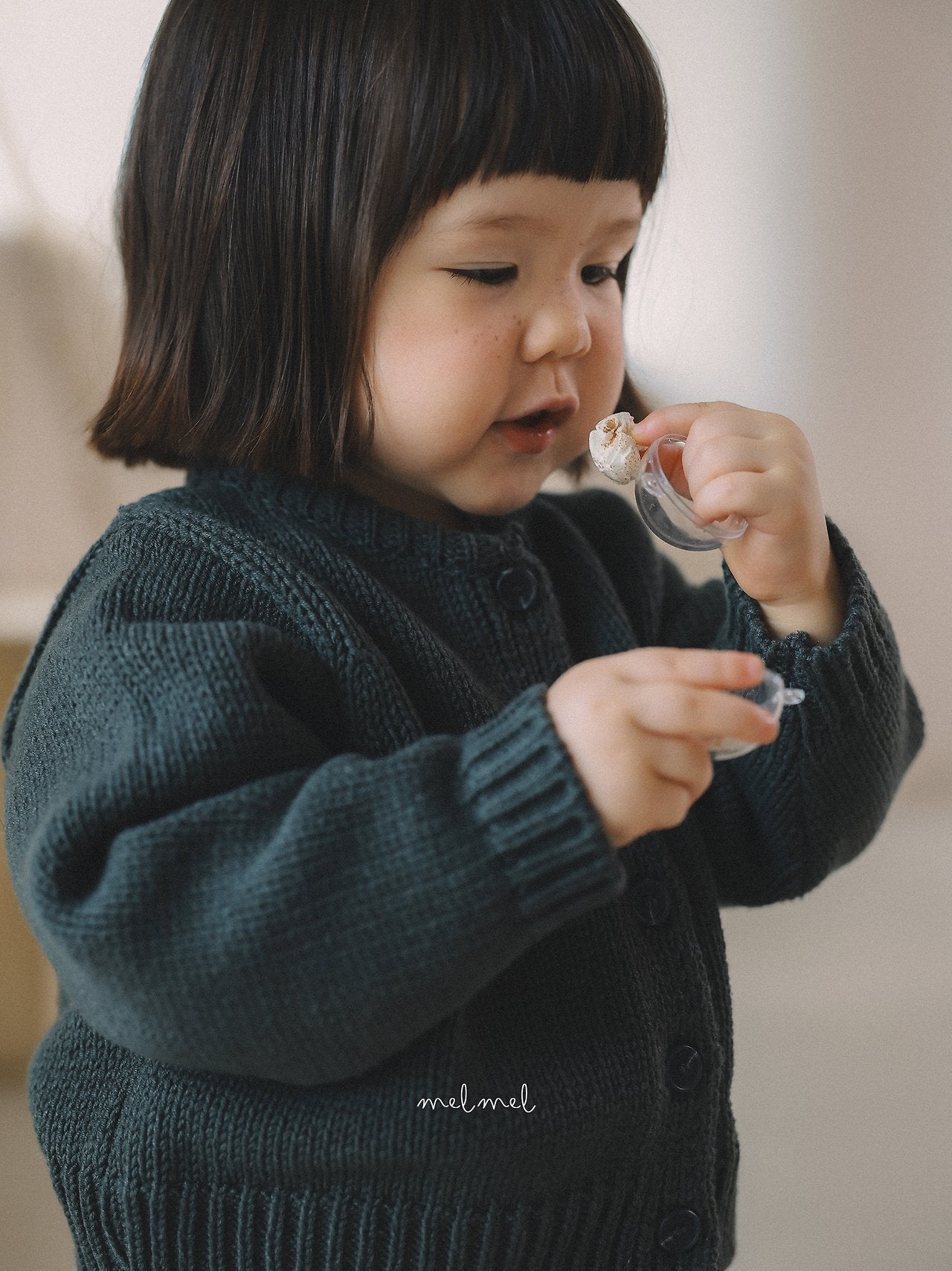 ［melmel］Hacci cardigan