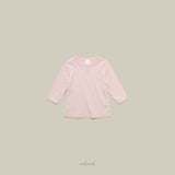 ［melmel］Pico lace 3/4 Sleeve Tee