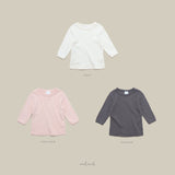 ［melmel］Pico lace 3/4 Sleeve Tee