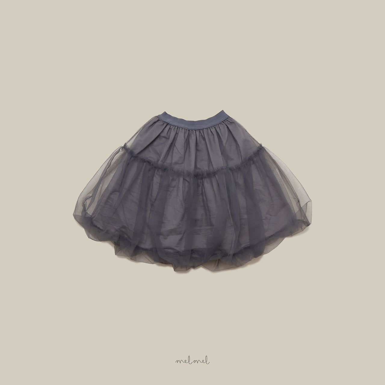 ［melmel］Balloon Tulle Skirt