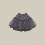 ［melmel］Balloon Tulle Skirt