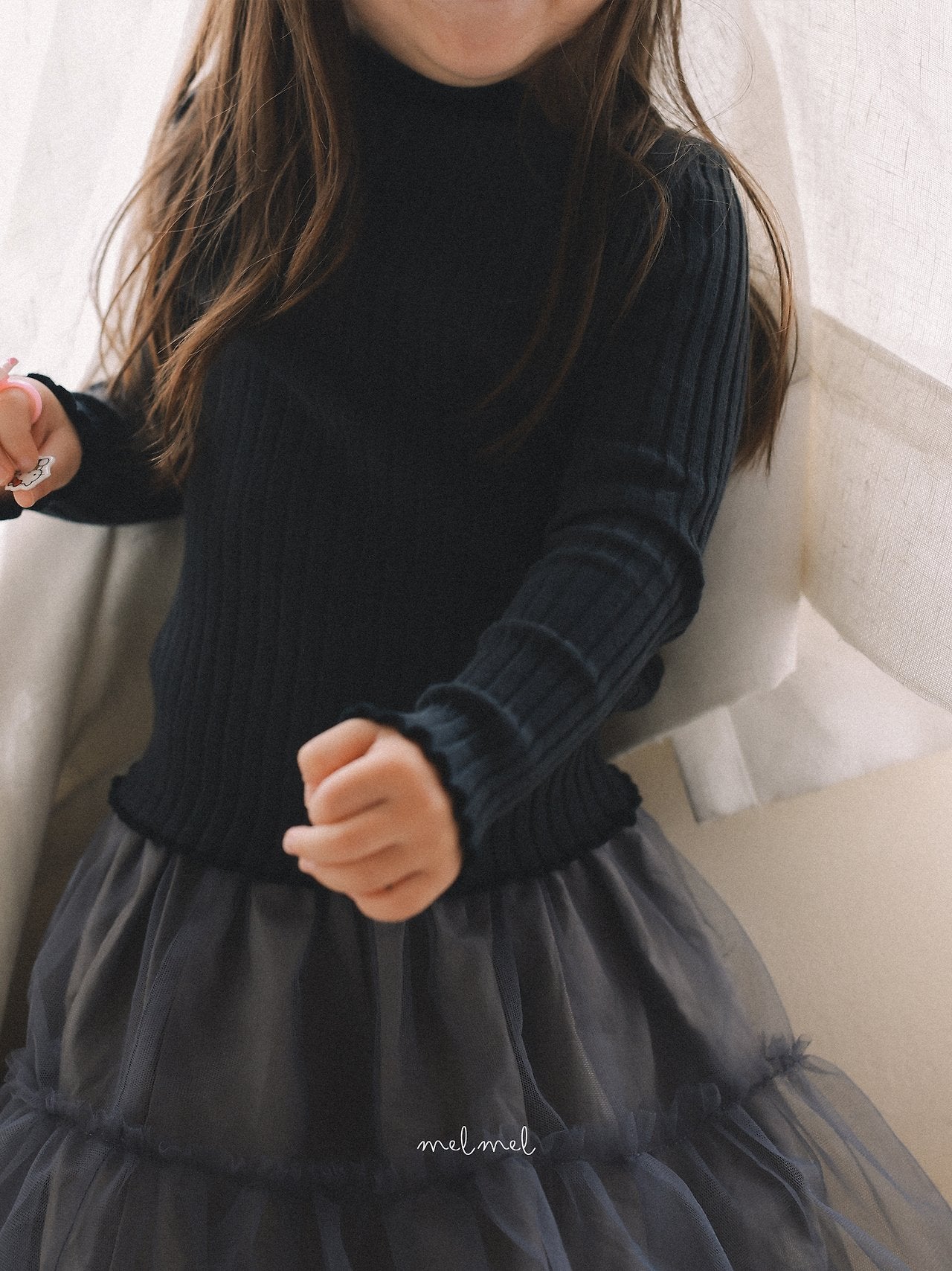 ［melmel］Balloon Tulle Skirt