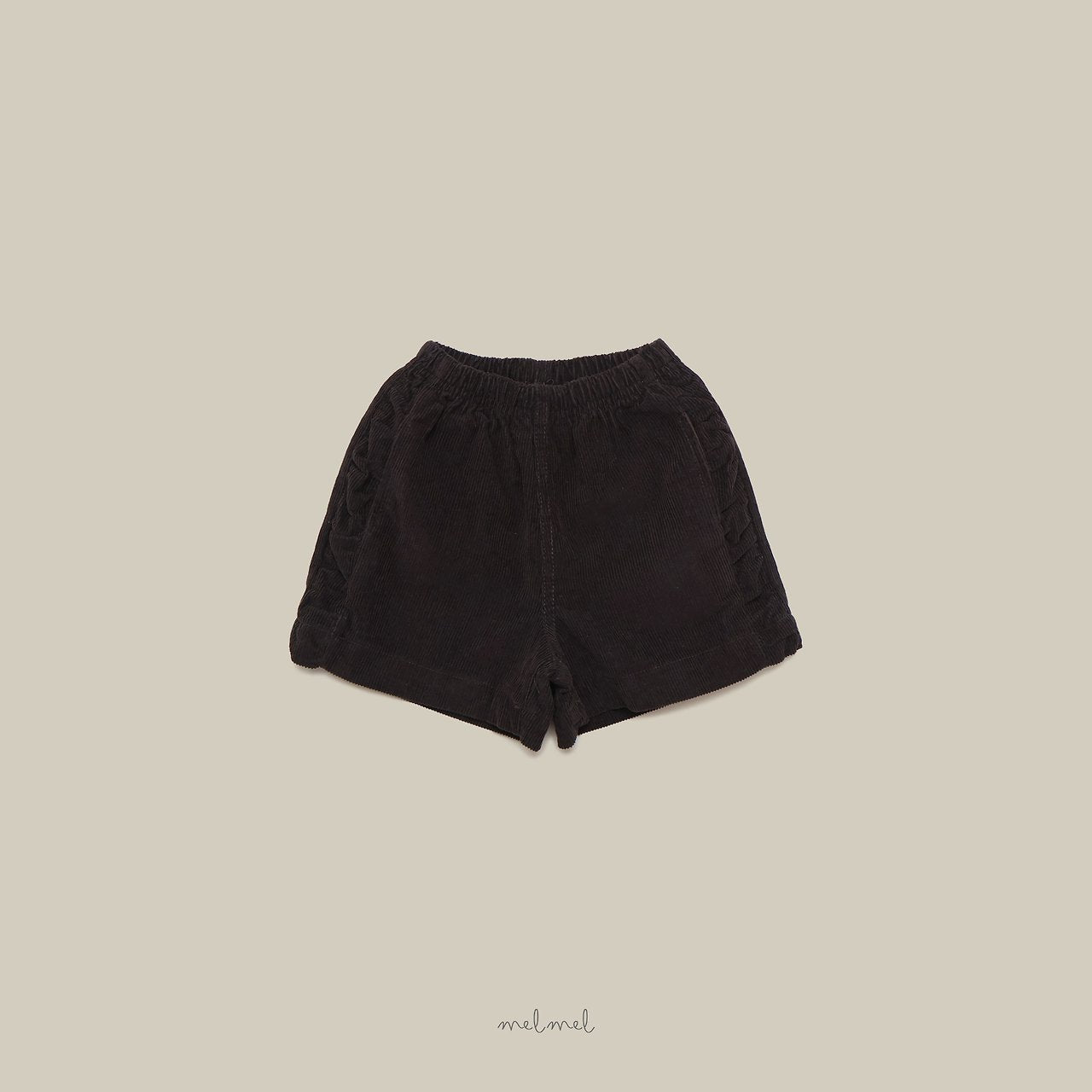 ［melmel］Corduroy Short Pants