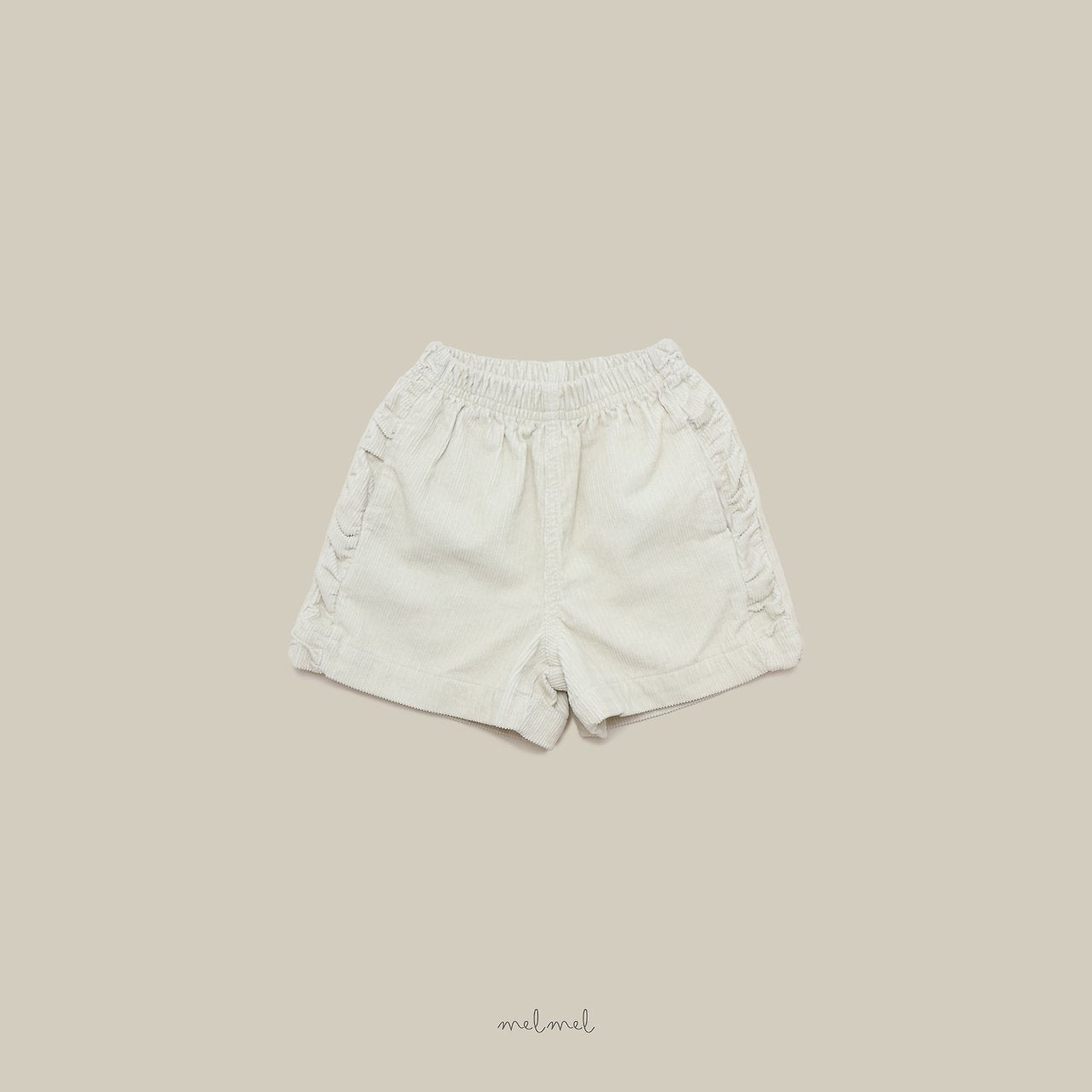 ［melmel］Corduroy Short Pants