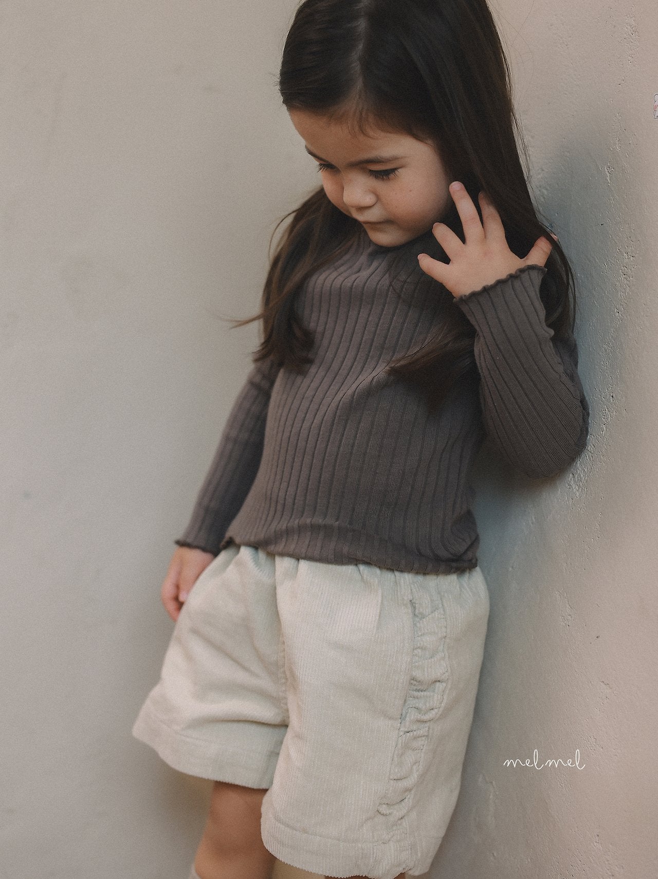 ［melmel］Corduroy Short Pants