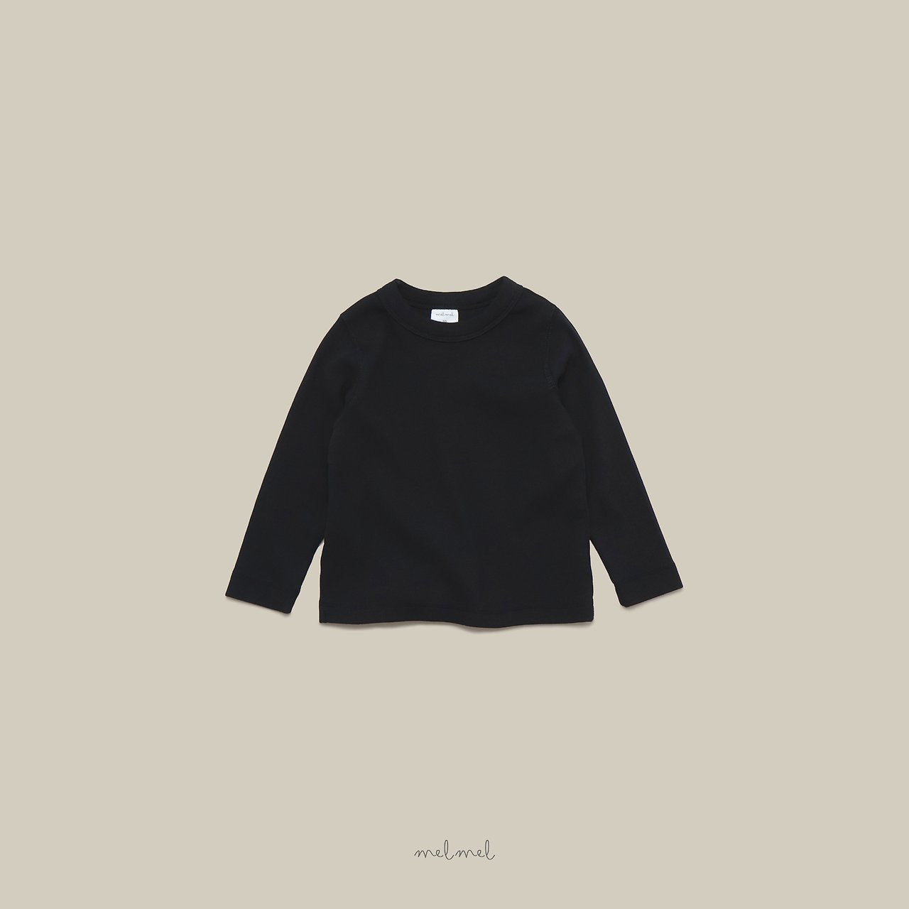 ［melmel］Daily Rib Tee