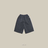 ［melmel］Pigment Stripe Wide Pants
