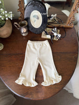 ［marron］Henna ribbon frill pants