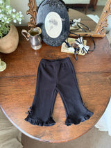 ［marron］Henna ribbon frill pants