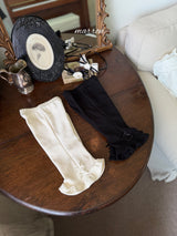 ［marron］Henna ribbon frill pants