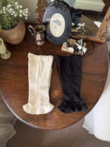 ［marron］Henna ribbon frill pants