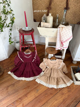 ［marron］Bouquet one-piece