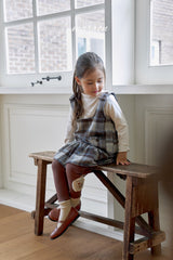 ［marron］Dorothy check one-piece