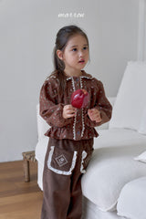 ［marron］Rose pocket pants