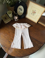 ［marron］Lala tutu flare leggings