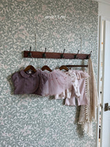 ［marron］Lala tutu flare leggings
