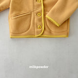 ［milk powder］Puff fleece jumper