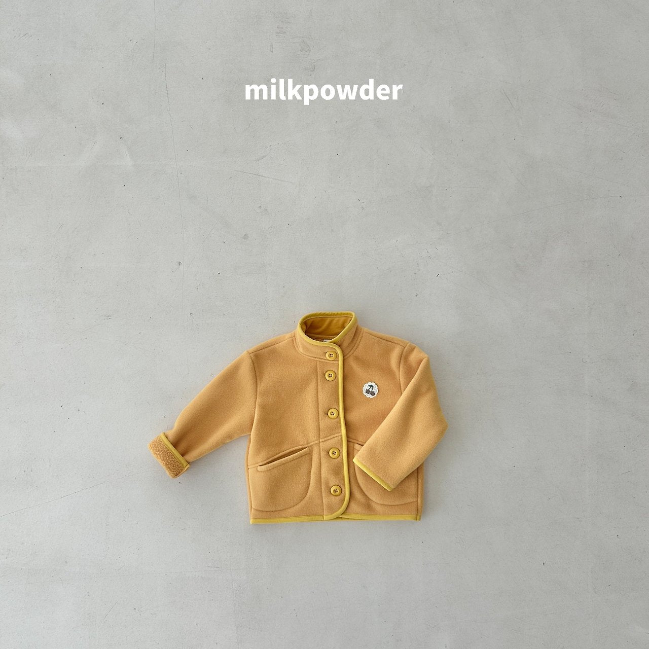 ［milk powder］Puff fleece jumper