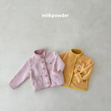 ［milk powder］Puff fleece jumper
