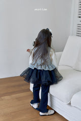 ［marron］Tweed sera vest