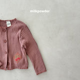 ［milk powder］Cherry cardigan