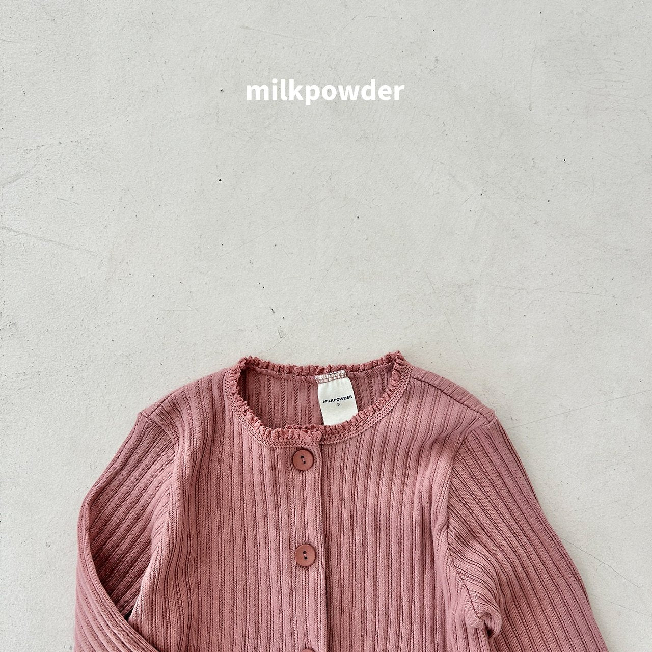［milk powder］Cherry cardigan