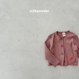［milk powder］Cherry cardigan