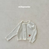 ［milk powder］Cherry cardigan