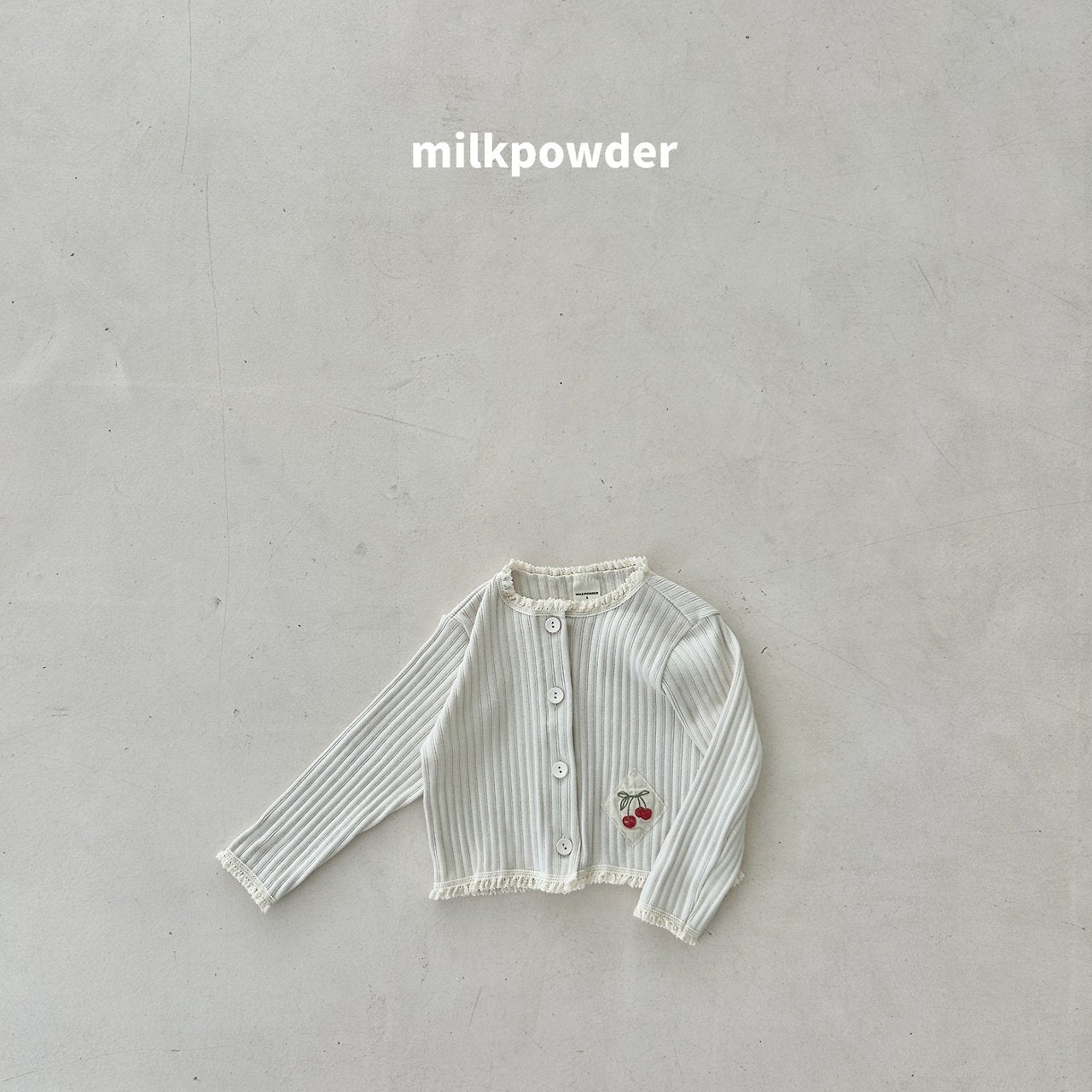 ［milk powder］Cherry cardigan