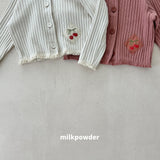 ［milk powder］Cherry cardigan