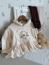 ［marron］Toto lace hoodie