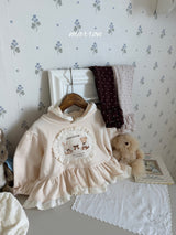 ［marron］Toto lace hoodie