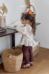 ［marron］Toto lace hoodie