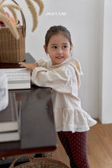 ［marron］Toto lace hoodie