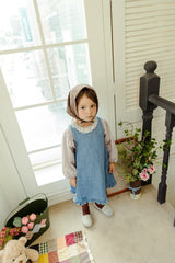 ［milk powder］Milly denim one-piece