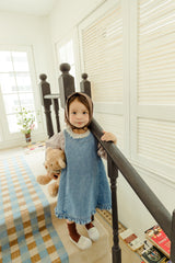 ［milk powder］Milly denim one-piece