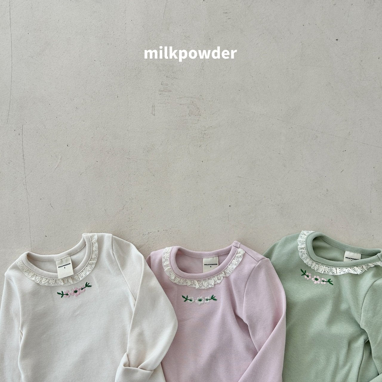 ［milk powder］Daisy tee