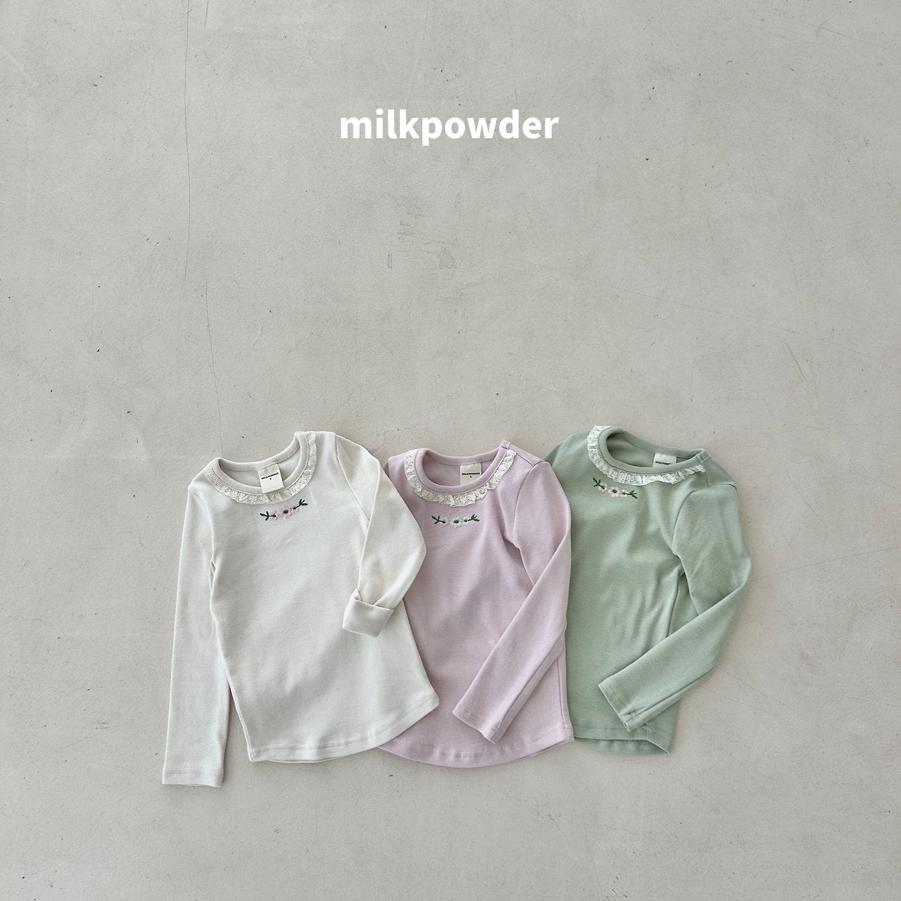 ［milk powder］Daisy tee